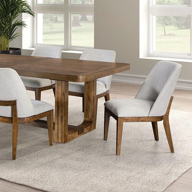  Furniture of America Mandal FM3421BR-T Dining Table IMAGE 1
