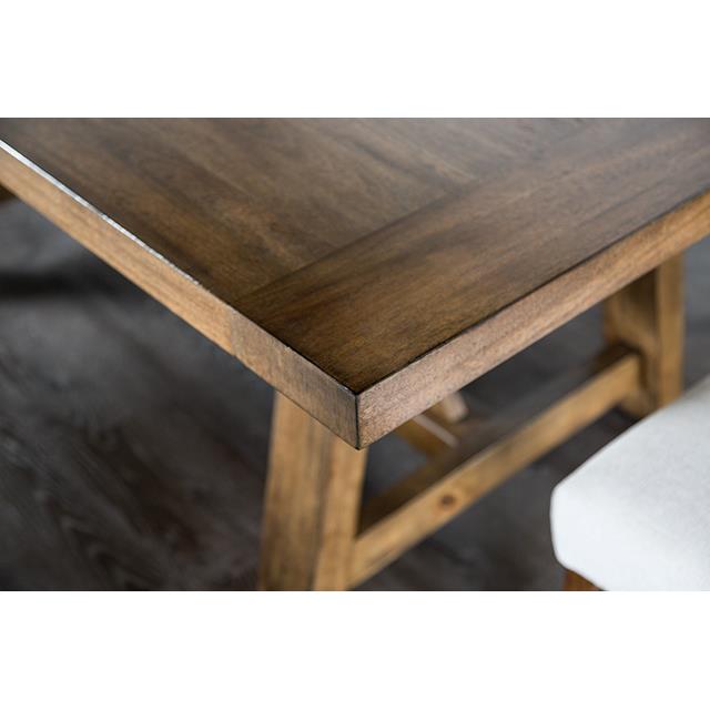  Furniture of America Losone FM3422BR-T Dining Table IMAGE 4