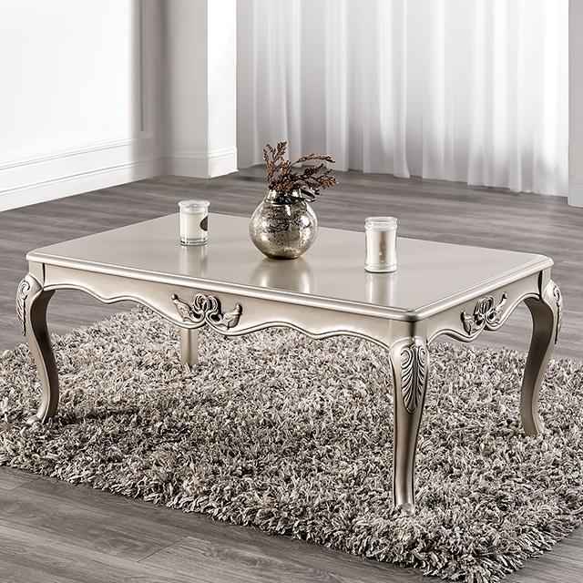  Furniture of America Rochester FM45001WH-C Coffee Table IMAGE 1
