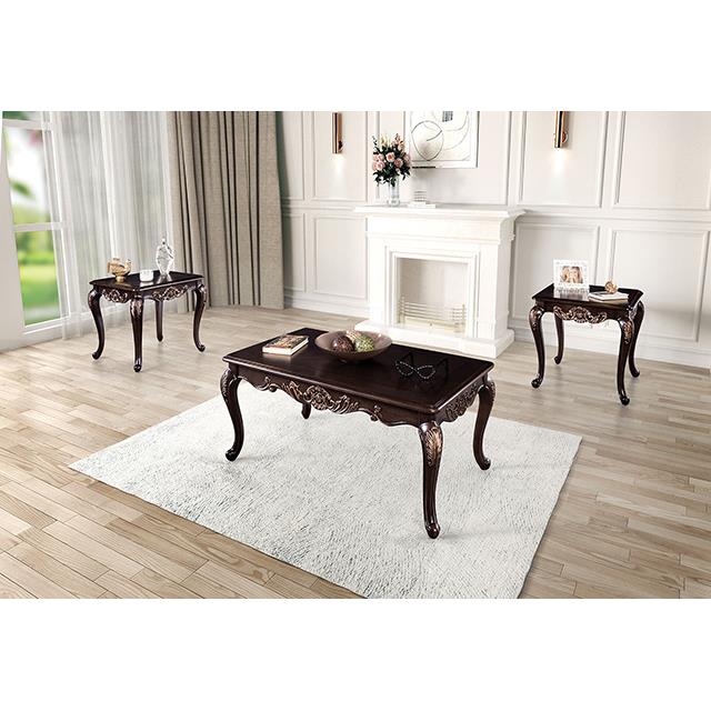  Furniture of America Palencia FM45005E End Table IMAGE 1