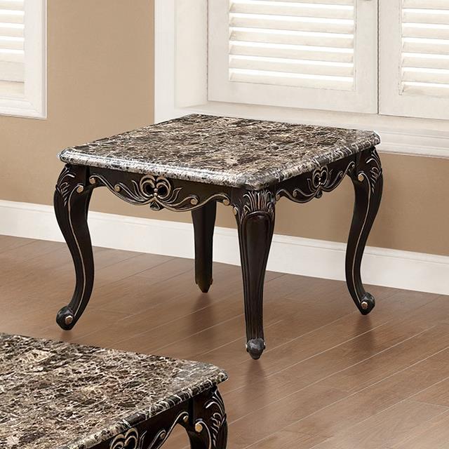  Furniture of America Albacete FM45006BR-E End Table IMAGE 1