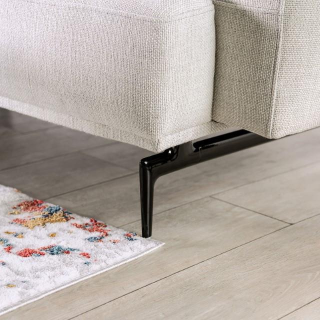  Furniture of America Baerum FM63006LG-SECT-L Sectional, Left Chaise IMAGE 4