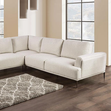  Furniture of America Gladbach FM63007BG-SECT-LL Large L-Sectional IMAGE 1