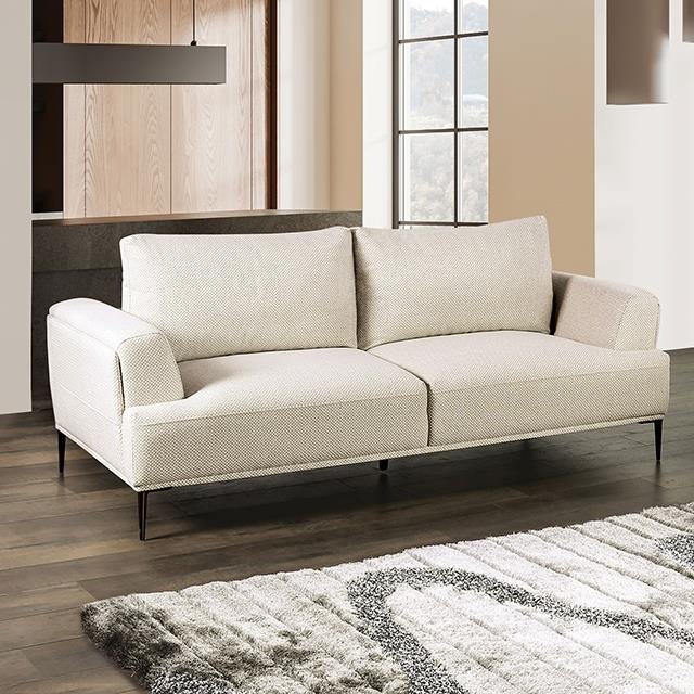  Furniture of America Gladbach FM63007BG-SF Sofa IMAGE 1