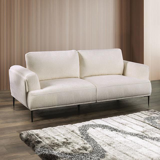  Furniture of America Gladbach FM63007WH-SF Sofa IMAGE 1