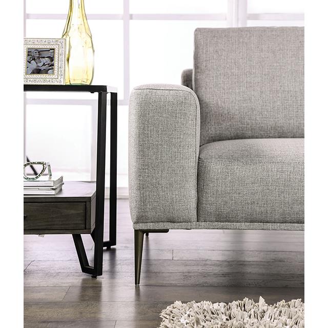  Furniture of America Forde FM63009GY-SECT-R Sectional, Right Chaise IMAGE 4