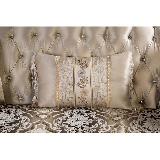  Furniture of America Palencia FM65005BG-LV Loveseat IMAGE 5