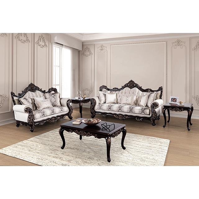  Furniture of America Palencia FM65005BG-SF Sofa IMAGE 2