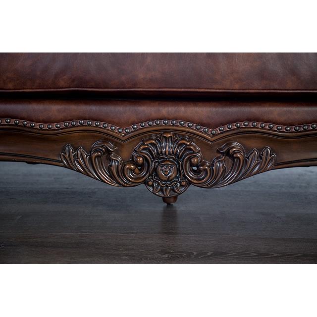 Furniture of America Palencia FM65005BR-SF Sofa IMAGE 7