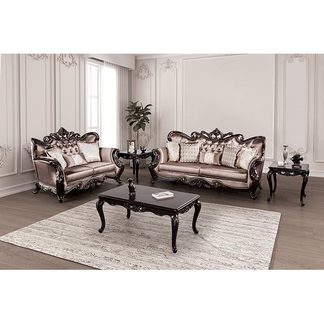  Furniture of America Albacete FM65006BR-CH Chair IMAGE 1