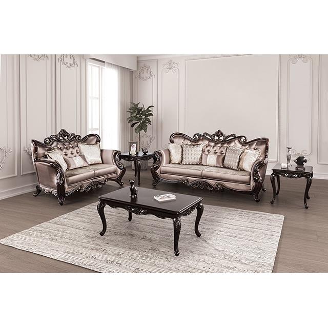  Furniture of America Albacete FM65006BR-LV Loveseat IMAGE 2