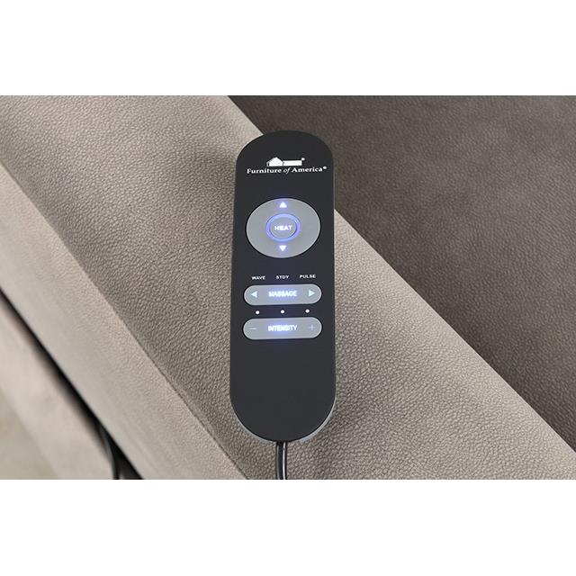  Furniture of America Ferdinandus FM68000GY-LC Power Lift Chair IMAGE 5
