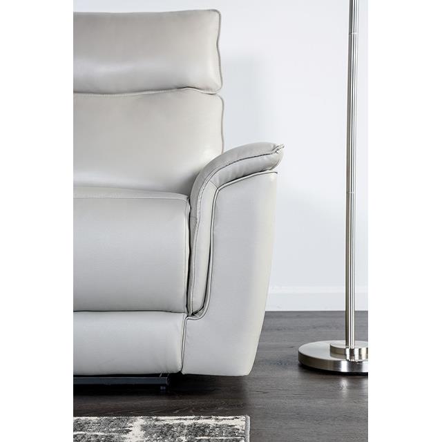  Furniture of America Bienne FM69002TP-SF-M Sofa Manual Recliner IMAGE 1