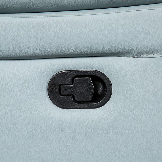  Furniture of America Glarus FM69003BL-LV-M Loveseat Manual Recliner IMAGE 4