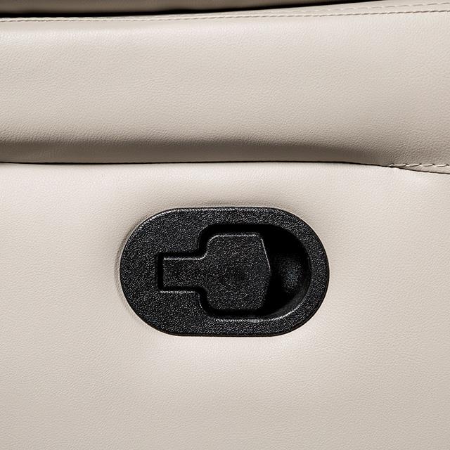  Furniture of America Glarus FM69003WH-LV-M Loveseat Manual Recliner IMAGE 3