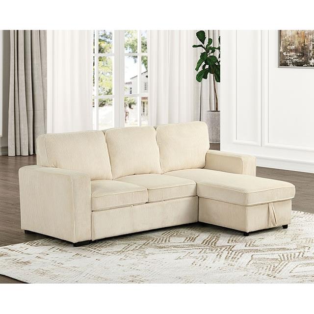  Furniture of America Yves FM6964BG-SECT Sectional IMAGE 2