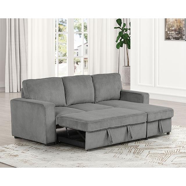 Furniture of America Yves FM6964DG-SECT Sectional IMAGE 4