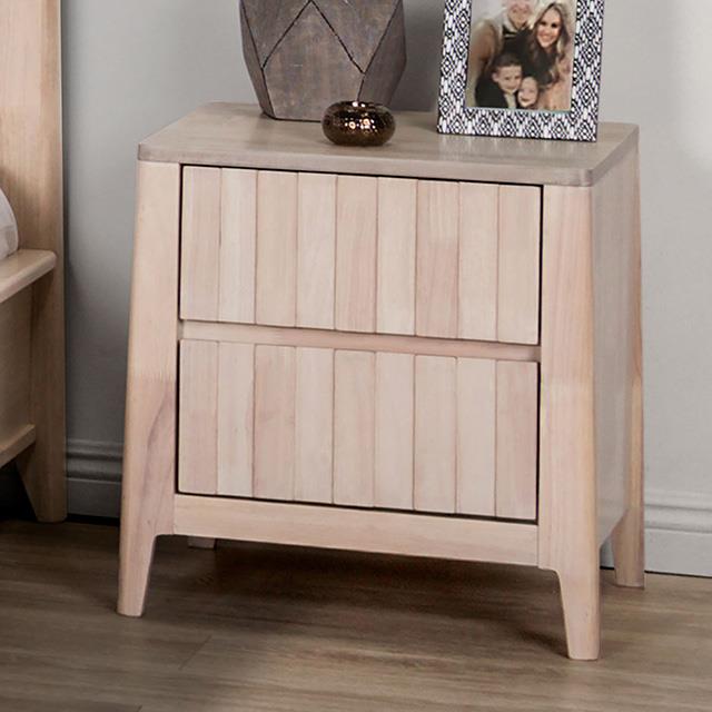  Furniture of America Gervais FM7105WH-N Night Stand IMAGE 1