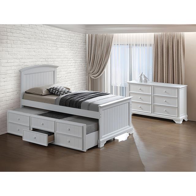  Furniture of America Fanton FM7107WH-C Chest IMAGE 2