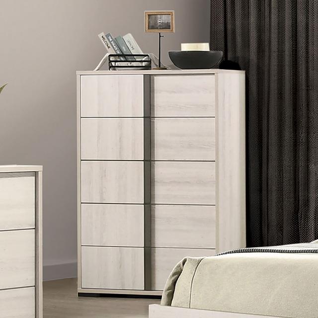  Furniture of America Horten FM7200WH-C Chest IMAGE 1