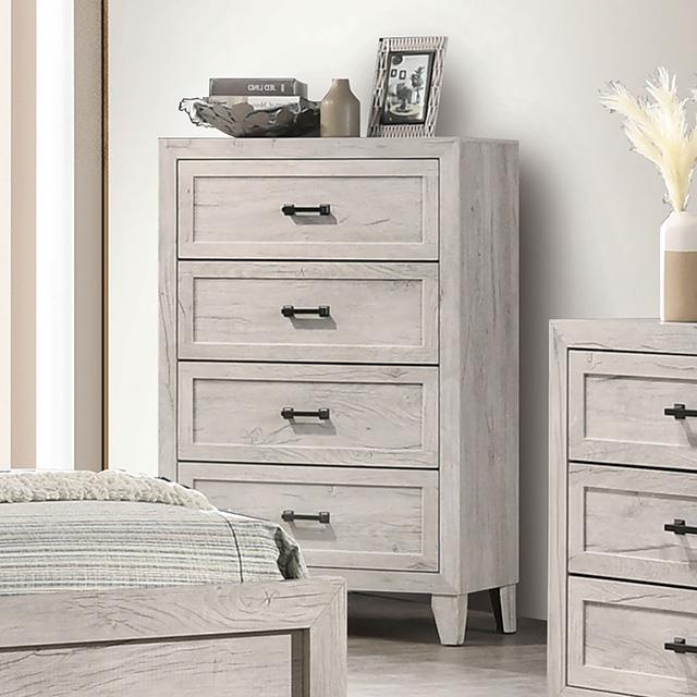  Furniture of America Mysen FM7202WH-C Chest IMAGE 1