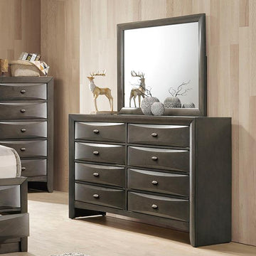  Furniture of America Zosimo FM7210GY-D Dresser IMAGE 1