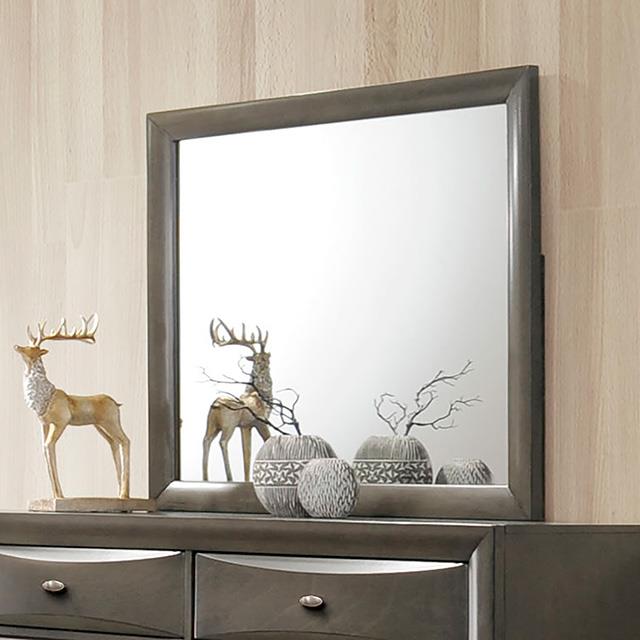  Furniture of America Zosimo FM7210GY-M Mirror IMAGE 1