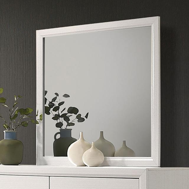  Furniture of America Errico FM7215WH-M Mirror IMAGE 1