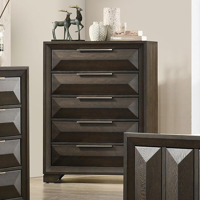  Furniture of America Hexham FM7232BR-C Chest IMAGE 1