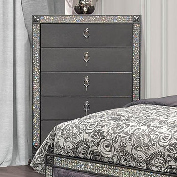  Furniture of America Lyanne FM7240GY-C Chest IMAGE 1