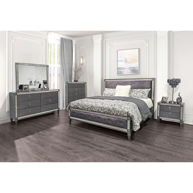  Furniture of America Lyanne FM7240GY-C Chest IMAGE 2