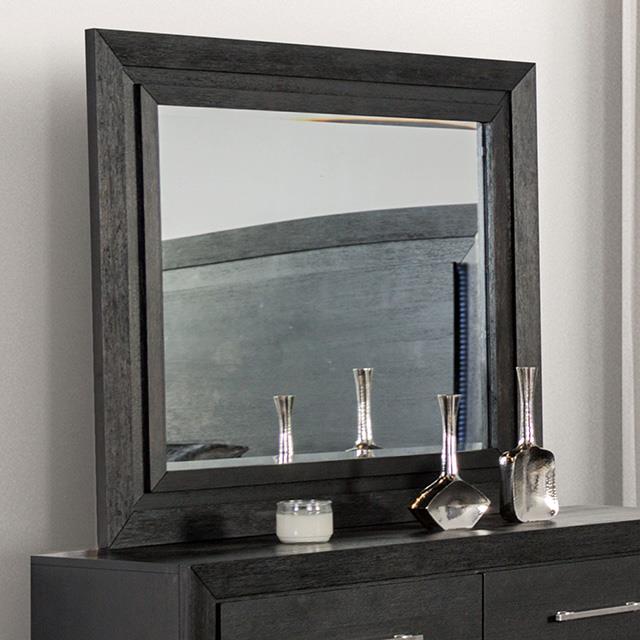  Furniture of America Ashbourne FM7415BK-M Mirror IMAGE 1