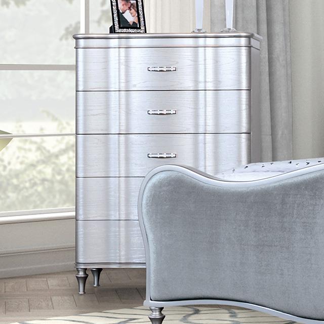  Furniture of America Eleanora FM7416SV-C Chest IMAGE 1