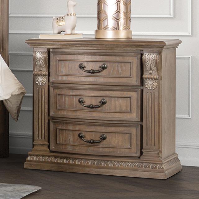  Furniture of America Sevenoaks FM7418AK-N Night Stand IMAGE 1
