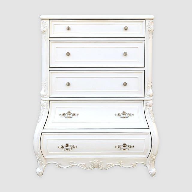  Furniture of America Valentini FM7419WH-C Chest IMAGE 1