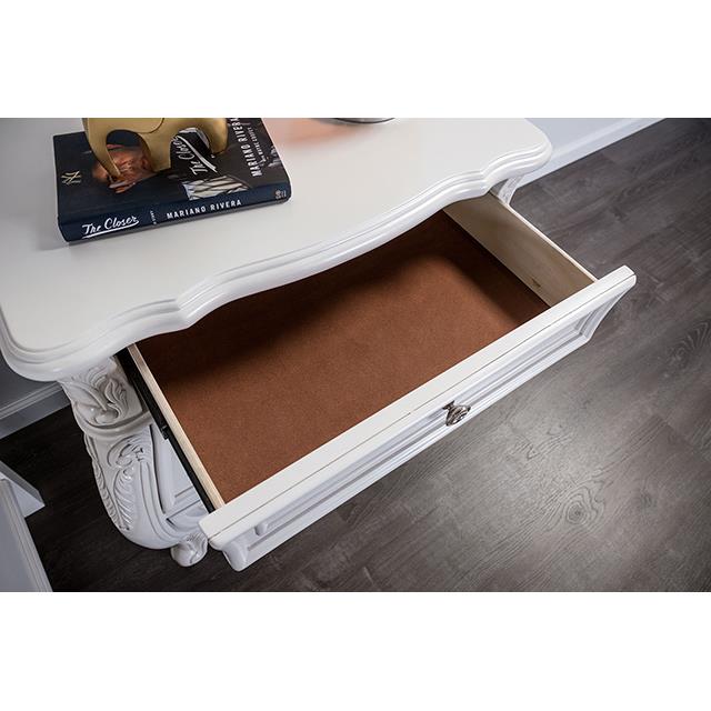  Furniture of America Valentini FM7419WH-N Night Stand IMAGE 3