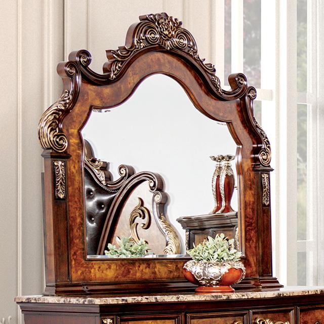 Furniture of America Aquilina FM7422CH-M Mirror IMAGE 1