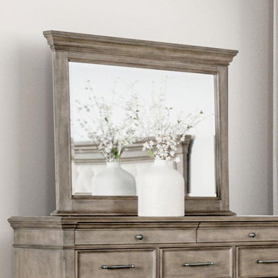  Furniture of America Philomath FM7430BR-M Mirror IMAGE 1