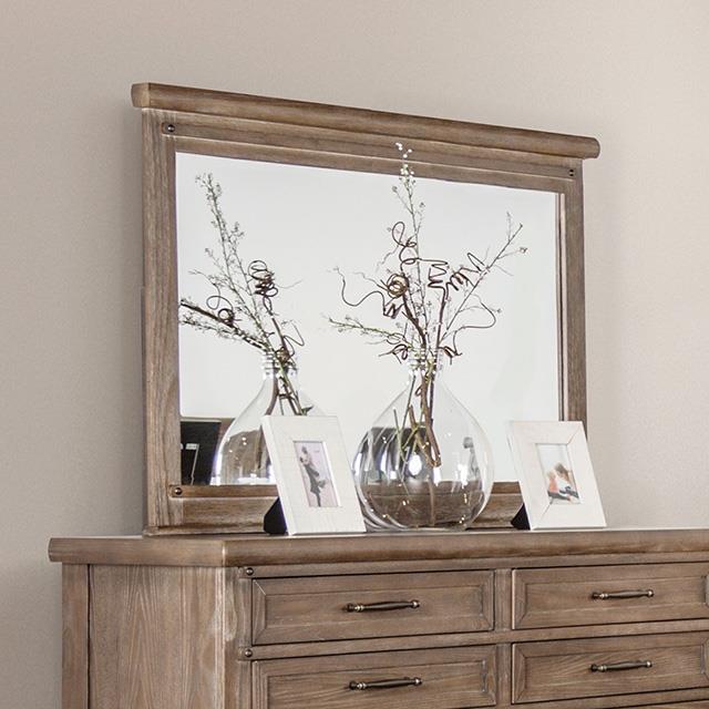 Furniture of America Merthyr FM7431BR-M Mirror IMAGE 1