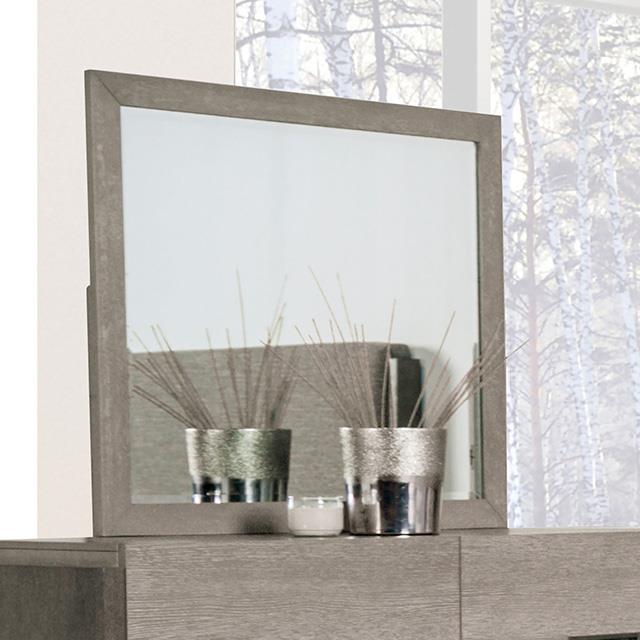  Furniture of America Grimsby FM7597GY-M Mirror IMAGE 1