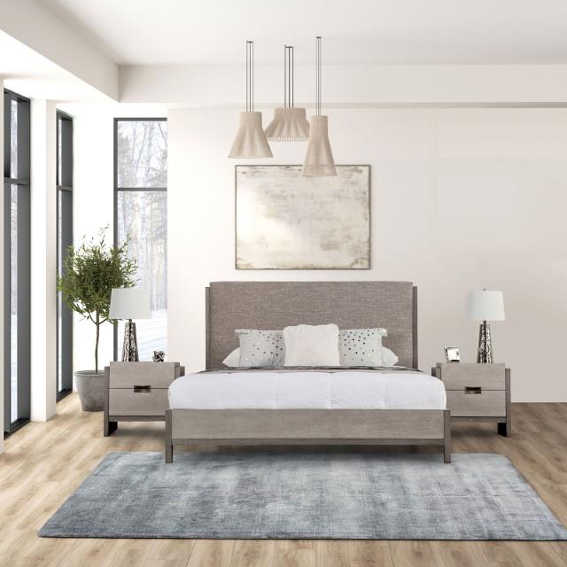  Size_Queen  -- Grimsby FM7597GY-Q Queen Bed IMAGE 3