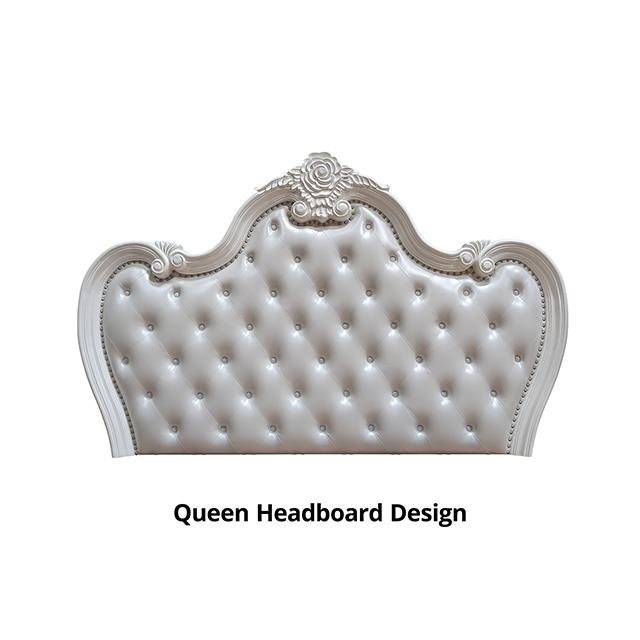  Size_Queen  -- Ventresca FM7635WH-Q Queen Bed IMAGE 3