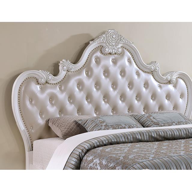  Size_Queen  -- Ventresca FM7635WH-Q Queen Bed IMAGE 4