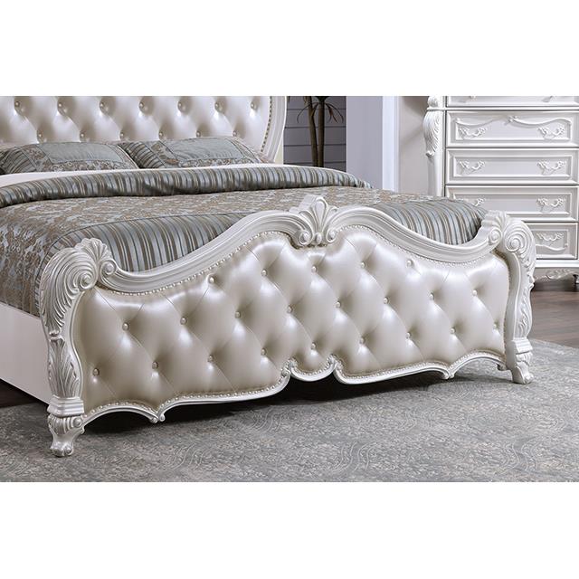  Size_Queen  -- Ventresca FM7635WH-Q Queen Bed IMAGE 5
