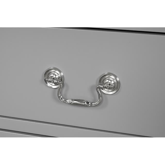  Furniture of America Louis Philippe FM7866GY-M Mirror IMAGE 4