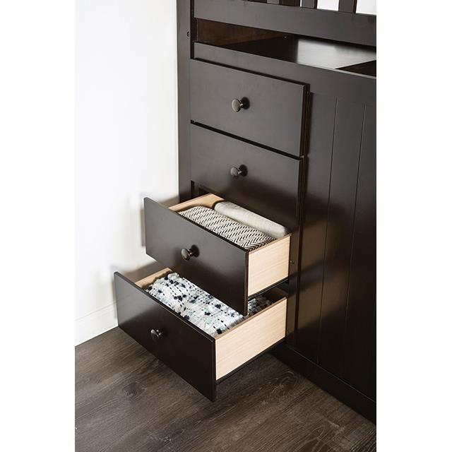  Furniture of America Ontario FM-BK102ES-T Twin/Twin Bunk Bed IMAGE 4