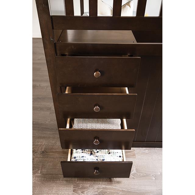  Furniture of America Ontario FM-BK102ES-T Twin/Twin Bunk Bed IMAGE 7