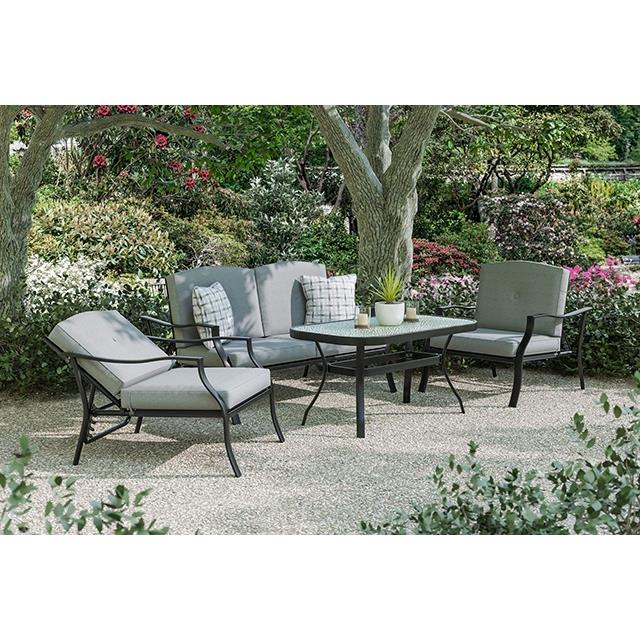  Furniture of America Palma GM-1047-4PK 5 pc Conversation Set w/ Adjustable Chairs IMAGE 1
