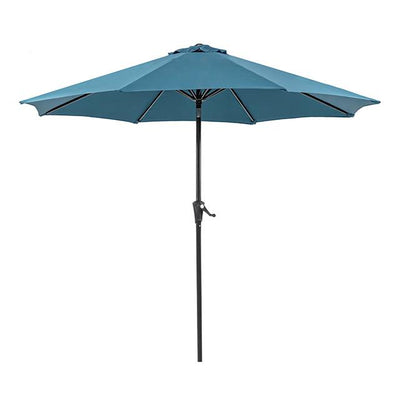  Furniture of America Tano LA-A010BL+BASE 9' Outdoor Umbrella + 21" Round Base IMAGE 1