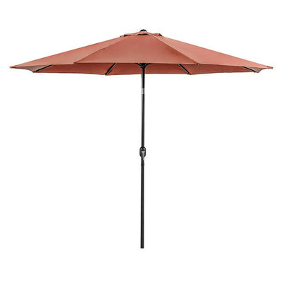  Furniture of America Mora LA-A011RD+BASE 11' Outdoor Umbrella + 21" Round Base IMAGE 1